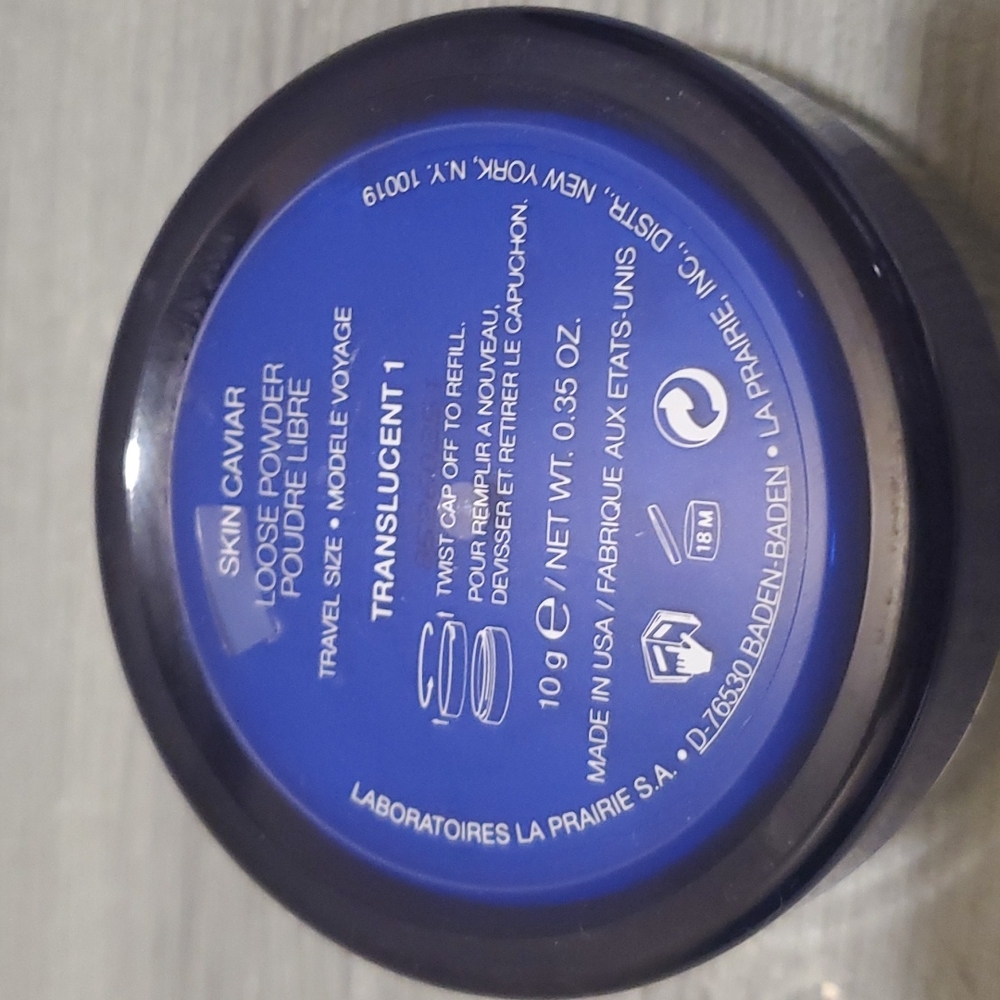 La Prairie Skin Caviar Loose Powder Translucent 1 NWOB! - Picture 6 of 7